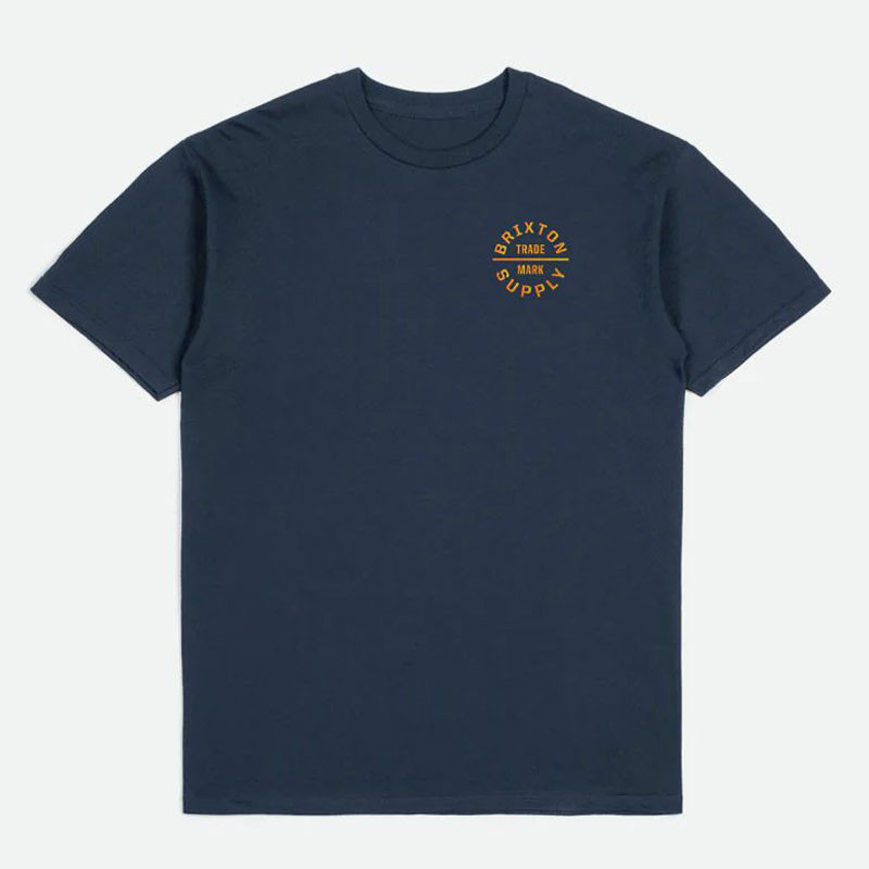 Camiseta Brixton: Oath V SS Stt (Moonlit Ocean 3D)