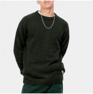 Jersey Carhartt: Anglistic Sweater (Speckled Dark Cedar) Carhartt - 1