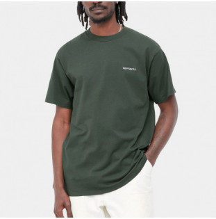 Camiseta Carhartt: SS Script Embroidery T Shirt (Boxwood Wht) Carhartt - 1
