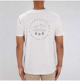 Camiseta Atlas: Itsas & Mendi Tee (Cream Heather Grey) Atlas - 1