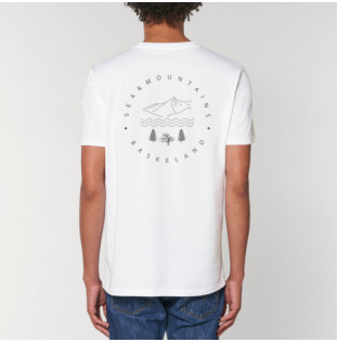 Camiseta Atlas: Itsas & Mendi Tee (White Forest) Atlas - 1