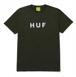 Camiseta HUF: Essentials OG Logo SS Tee (Forest Green) HUF - 1
