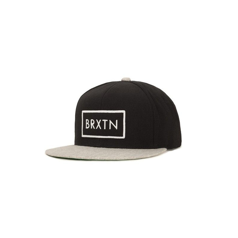 Gorra Brixton: RIFT SNAPBACK (BLACK LIGHT HEATHER GREY)
