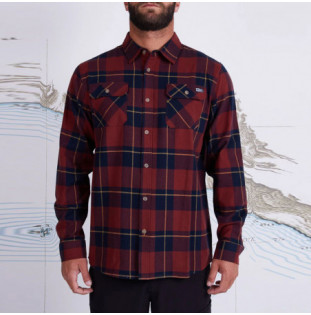 Camisa Salty Crew: First Light Flannel (Navy) Salty Crew - 1
