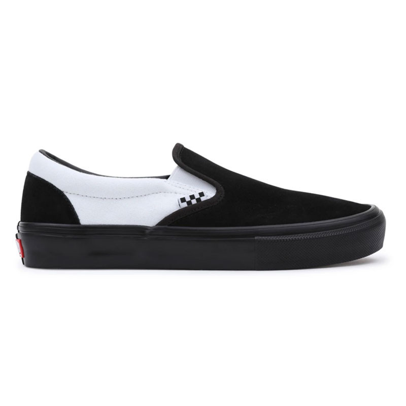 Zapatillas Vans: MN Skate Slip On (Black Black White)
