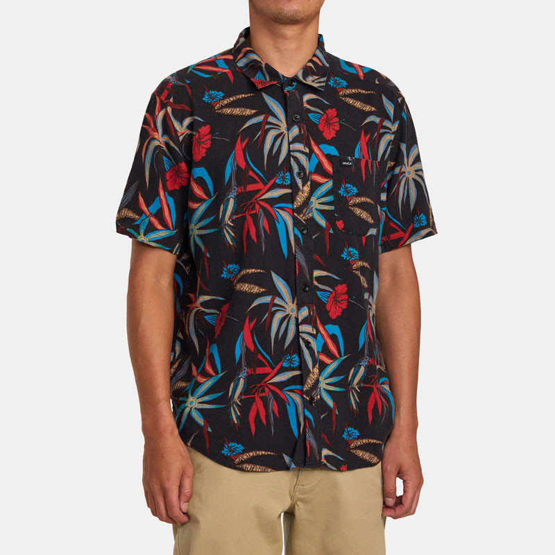 Camisa RVCA: Will Travel (Black)