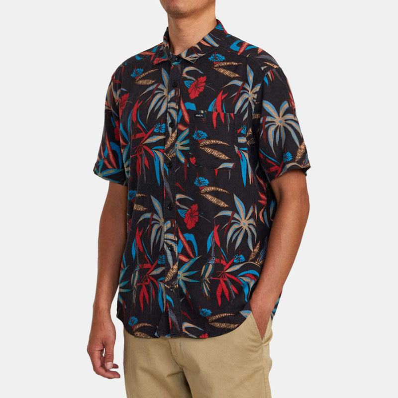 Camisa RVCA: Will Travel (Black)