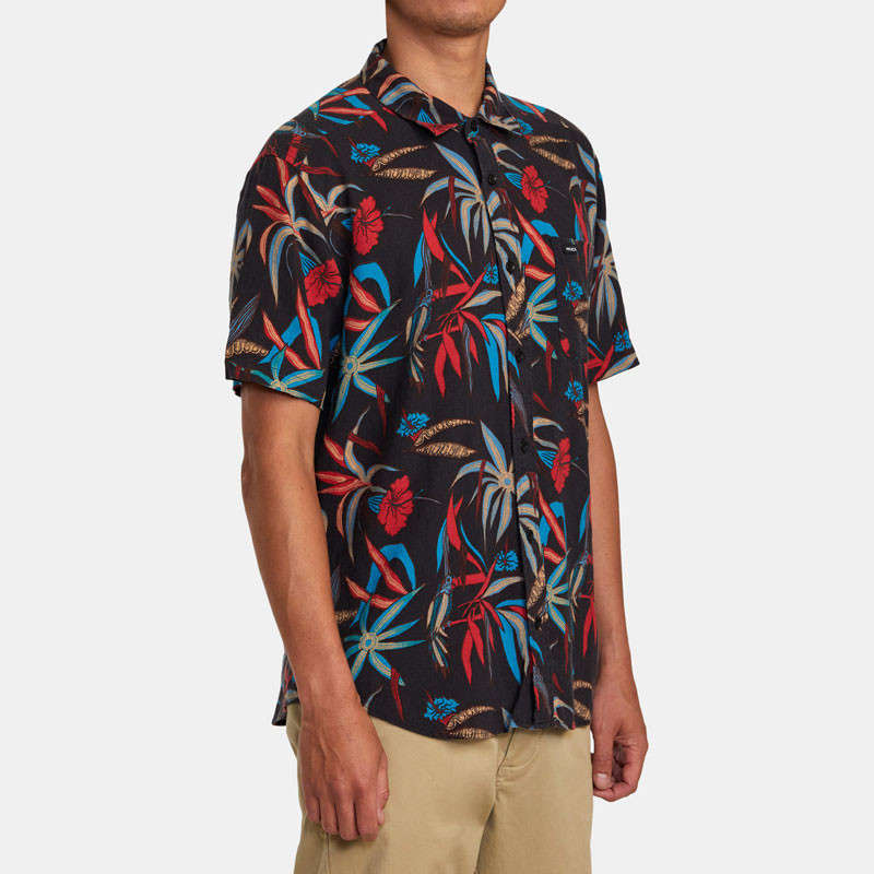 Camisa RVCA: Will Travel (Black)