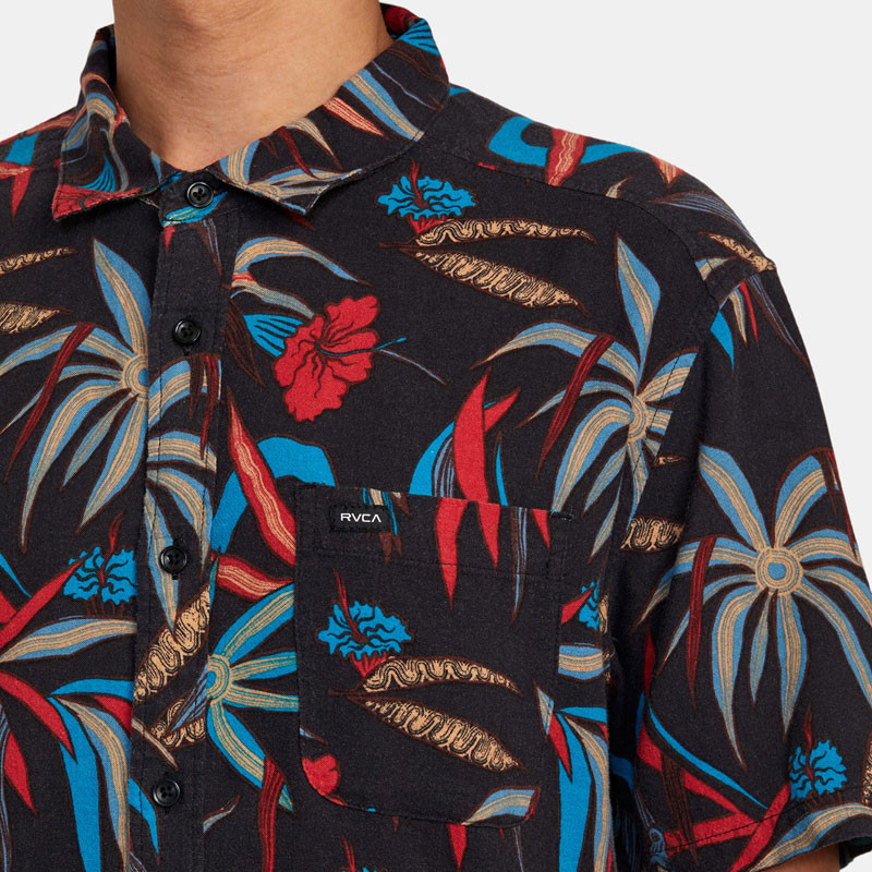 Camisa RVCA: Will Travel (Black)