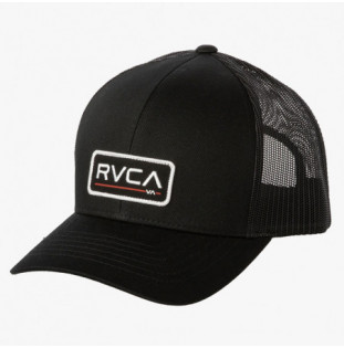 Gorra RVCA: Ticket Trucker (Black Black)