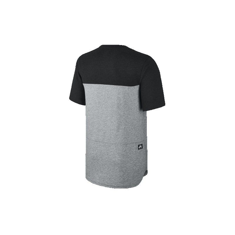Camiseta outlet SB DRI FIT BLOCK DK GREY HEA BLK HEA | Atlas Stoked