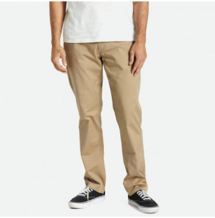 Pantalón Brixton: Choice Chino Regular Pant (Khaki)