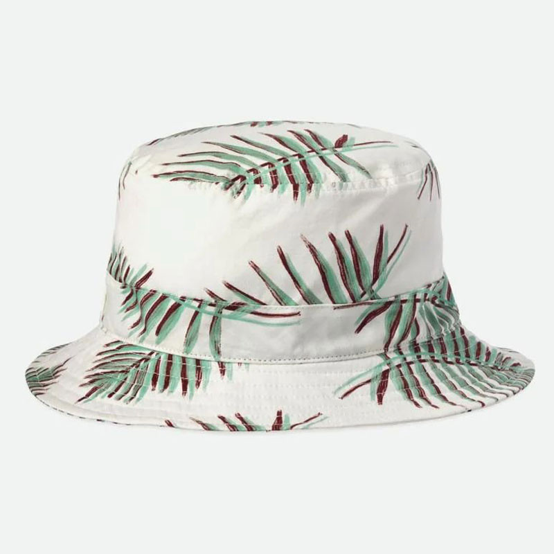 Gorro Brixton: Beta Packable Bucket Hat (Aloha Off White)
