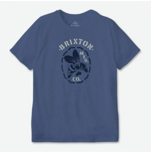 Camiseta Brixton: Reeder SS Tlrt (Pacific Blue)