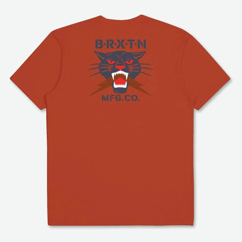 Camiseta Brixton: Sparks SS Tlrt (Burnt Red)