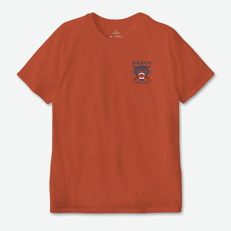 Camiseta Brixton: Sparks SS Tlrt (Burnt Red)