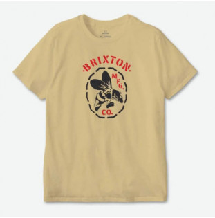Camiseta Brixton: Reeder SS Tlrt (Straw)