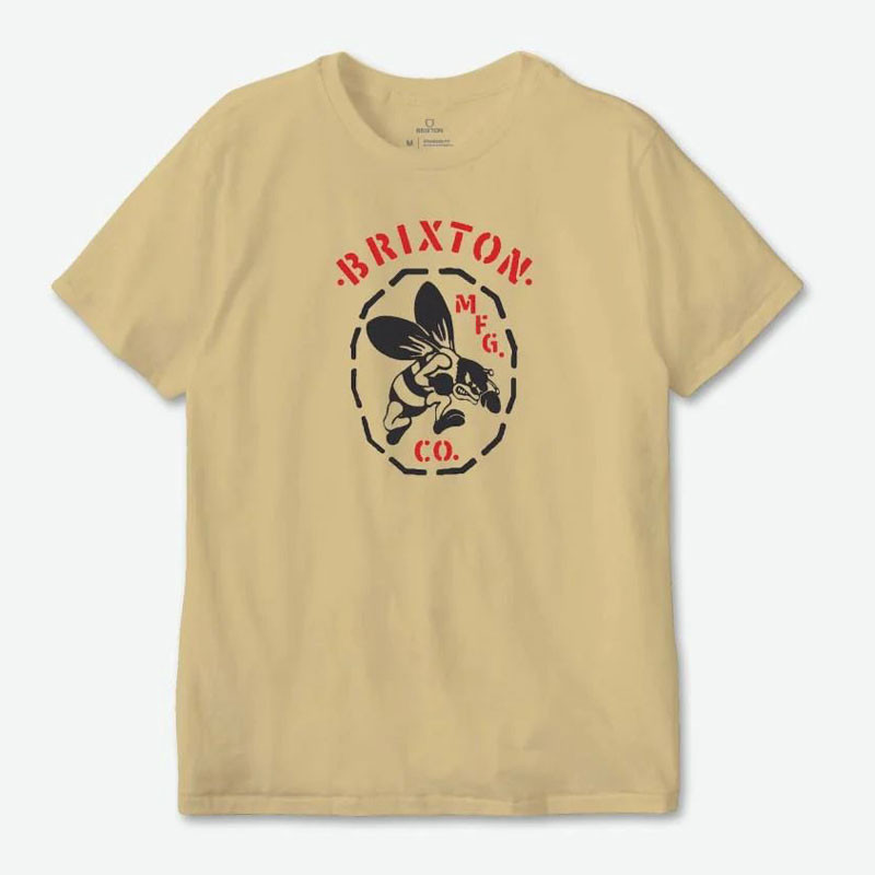 Camiseta Brixton: Reeder SS Tlrt (Straw)