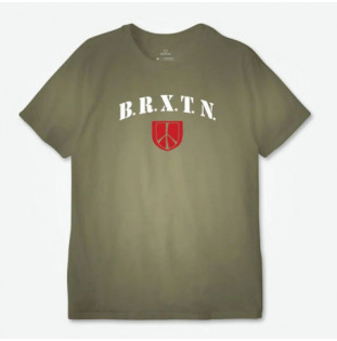 Camiseta Brixton: Harden SS Stt (Olive Surplus)