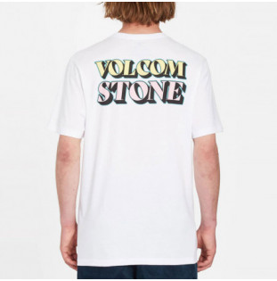 Camiseta Volcom: Stript SST (White)