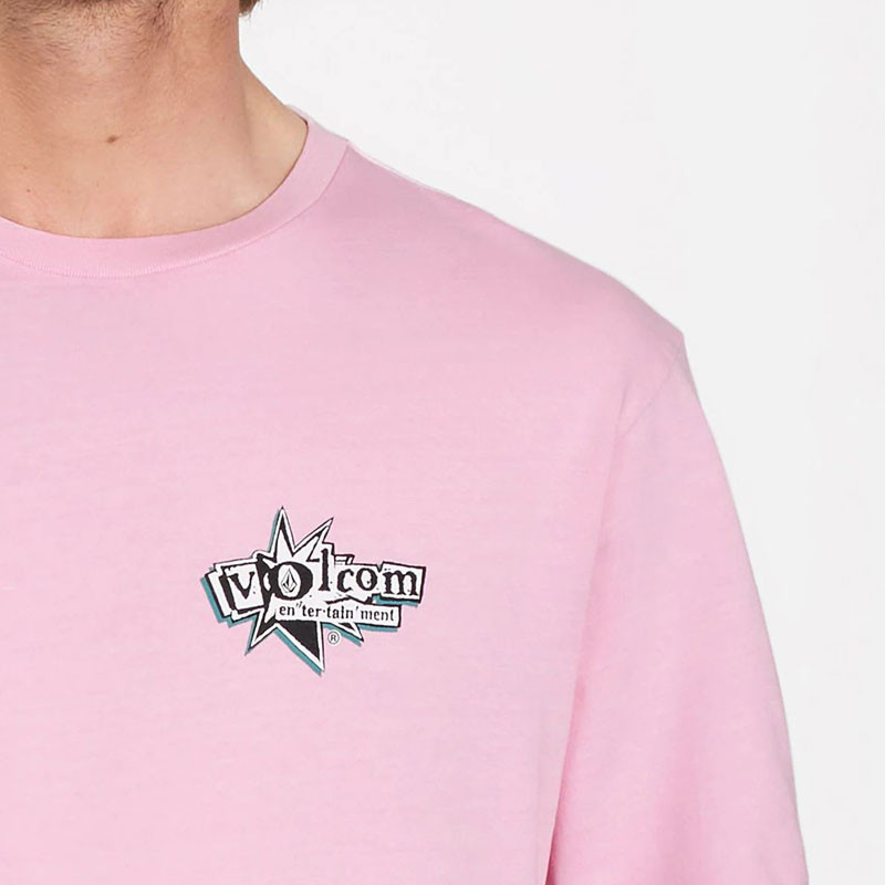 Camiseta Volcom: V Ent Lp SST (Reef Pink)