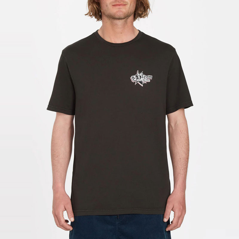 Camiseta Volcom: V Ent Lp SST (Rinsed Black)