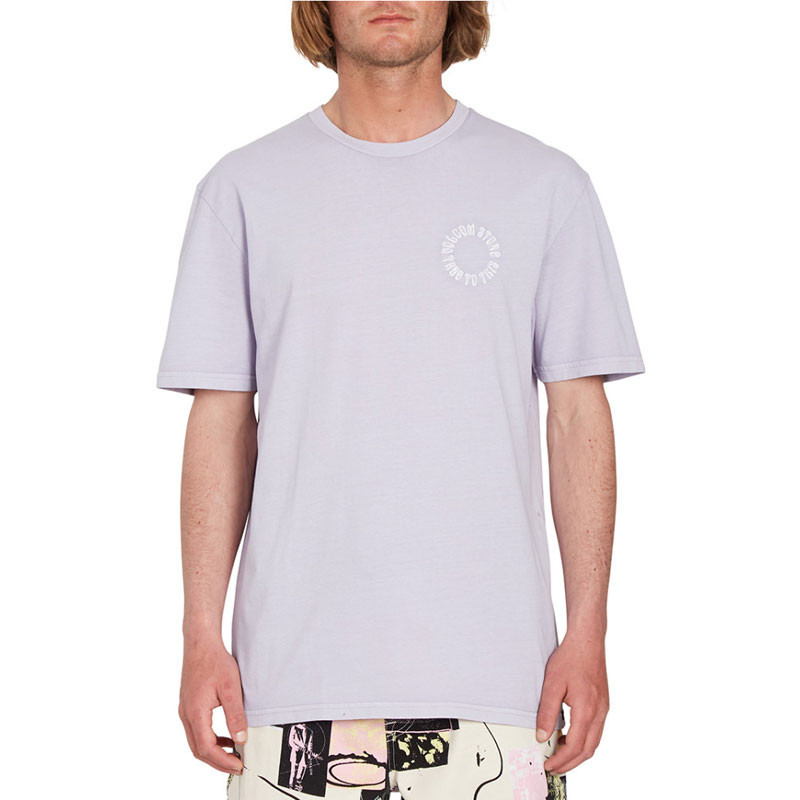 Camiseta Volcom: Circle Emb SST (Light Orchid)