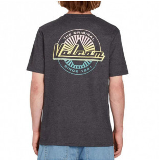 Camiseta Volcom: Initial Hth SST (Heather Black)