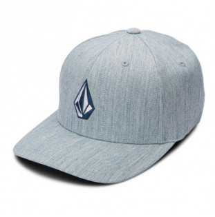Gorra Volcom: Full Stone Hthr Flexfit Hat (Blue Combo)