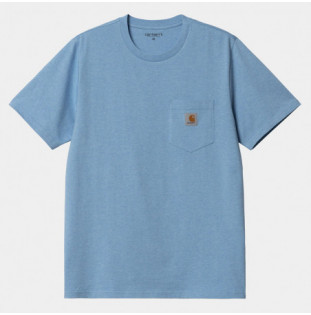 Camiseta Carhartt WIP: SS Pocket T-Shirt (Piscine Heather) Carhartt WIP - 1