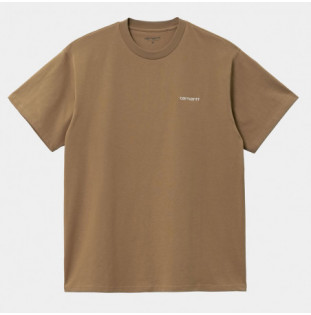 Camiseta Carhartt WIP: SS Script Embroidery T-Shirt (Buffalo Wht) Carhartt WIP - 1