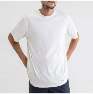 Camiseta Rhythm: Classic Brand T-Shirt (Vintage White)