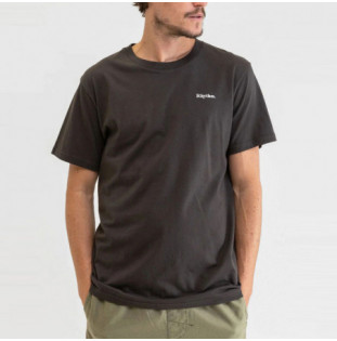 Camiseta Rhythm: Classic Brand T-Shirt (Vintage Black)
