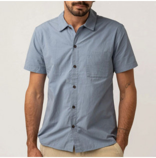 Camisa Rhythm: Essential SS Shirt (Seafoam)