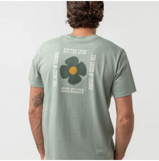 Camiseta Rhythm: In Bloom Vintage SS T-Shirt (Seafoam)
