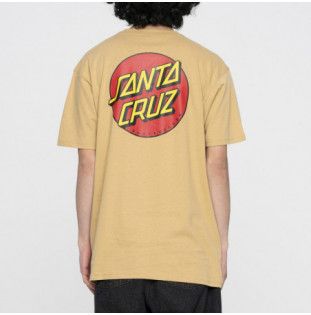 Camiseta Santa Cruz: Classic Dot Chest (Parchment)