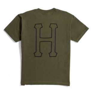 Camiseta HUF: Huf Set H SS Tee (Olive)