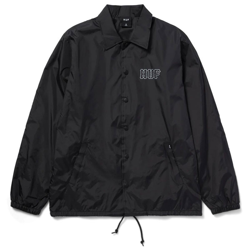 Chaqueta HUF: Huf Set H Coaches Jacket (Black)