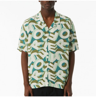 Camisa HUF: Abecederian SS Resort Shirt (Multi) HUF - 1