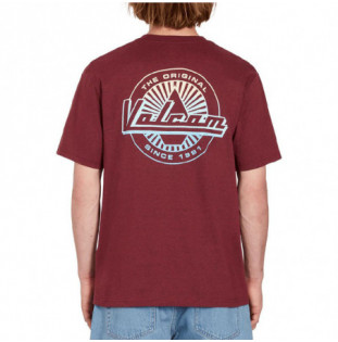 Camiseta Volcom: Initial Hth SST (Plum)