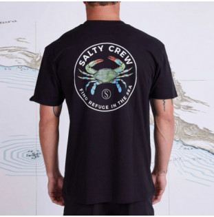 Camiseta Salty Crew: Blue Crabber Premium SS Tee (Black)