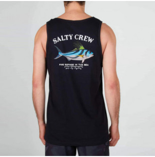 Camiseta Salty Crew: Rooster Tank (Black)