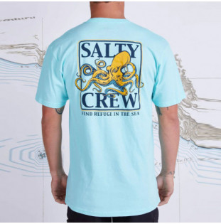 Camiseta Salty Crew: Ink Slinger Standard SS Tee (Sea Foam)