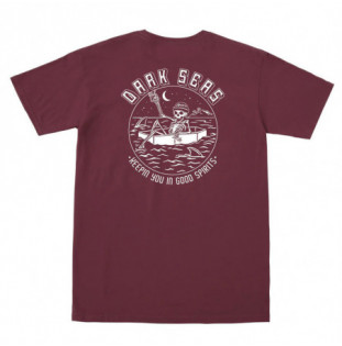 Camiseta Dark Seas: Good Spirits (Burgundy)
