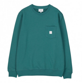 Sudadera Makia: Square Pocket Sweatshirt (Jasper Green)