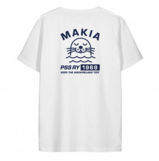 Camiseta Makia: Velkua T-Shirt (White)