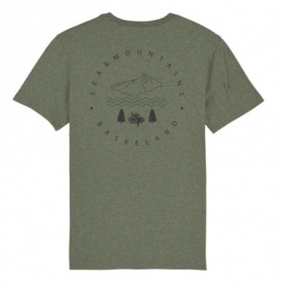 Camiseta Atlas: Itsas & Mendi Tee (Mid Heather Khaki)