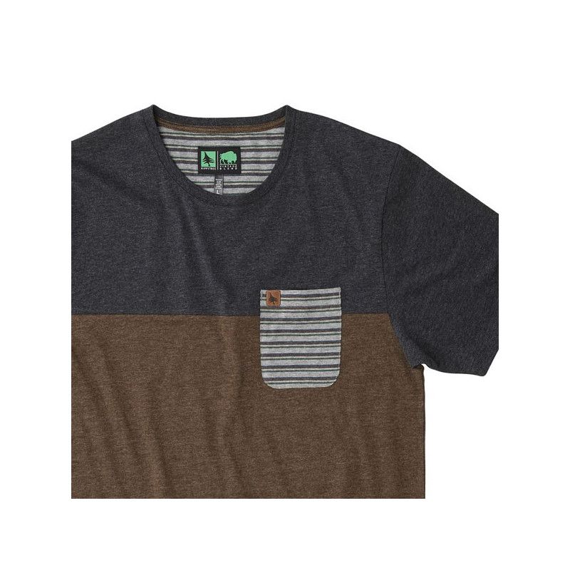 Camiseta Hippytree: Lowball Tee (Heather Black)