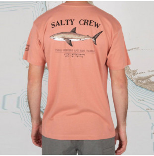 Camiseta Salty Crew: Bruce Premium SS Tee (Coral)