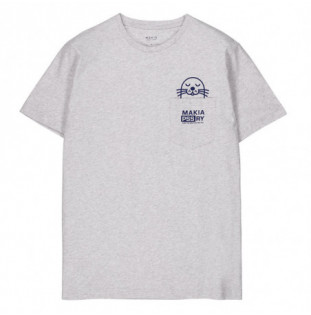 Camiseta Makia: Oksalo T-Shirt (Light Grey)